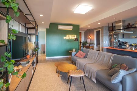 Apartamento à venda com 109m², 2 quartos e 2 vagas Apartamento à venda com 109m², 2 quartos e 2 vagasSala