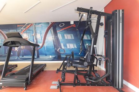 Apartamento para alugar com 36m², 1 quarto e sem vaga Apartamento para alugar com 36m², 1 quarto e sem vagaÁrea comum - Academia