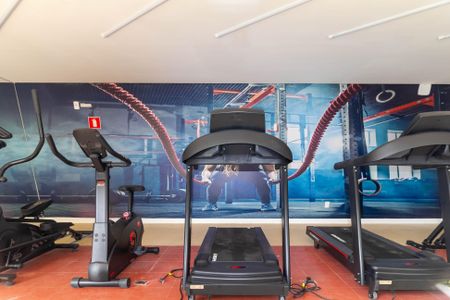 Apartamento para alugar com 36m², 1 quarto e sem vaga Apartamento para alugar com 36m², 1 quarto e sem vagaÁrea comum - Academia