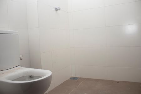 Banheiro Social de apartamento à venda com 1 quarto, 39m² em Santa Efigênia, Belo Horizonte