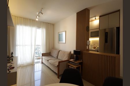 Sala de apartamento à venda com 2 quartos, 49m² em Parque Reboucas, São Paulo