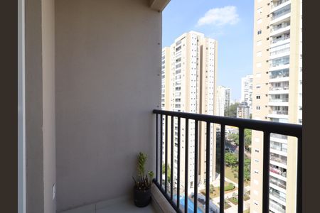 Varanda da Sala de apartamento à venda com 2 quartos, 49m² em Parque Reboucas, São Paulo