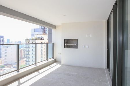 Varanda Gourmet de apartamento à venda com 3 quartos, 140m² em Pompeia, São Paulo