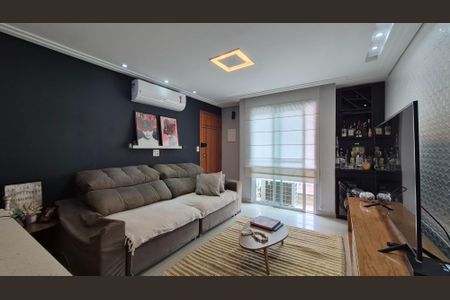 Sala de apartamento à venda com 2 quartos, 156m² em Vila Scarpelli, Santo André