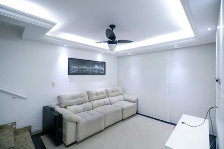 Sala de casa para alugar com 2 quartos, 120m² em Santo Antônio, São Caetano do Sul