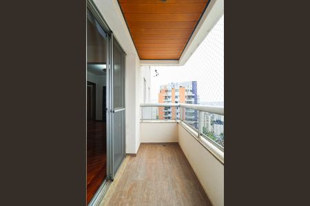 Varanda da Sala de apartamento à venda com 3 quartos, 115m² em Vila Andrade, São Paulo