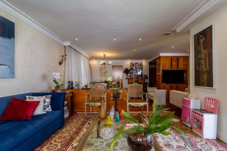 Sala de apartamento à venda com 4 quartos, 229m² em Brooklin, São Paulo