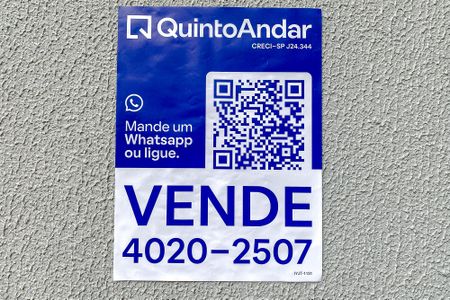 Apartamento à venda com 38m², 2 quartos e 1 vagaPlaquinha