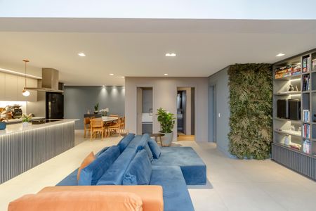 Apartamento à venda com 110m², 2 quartos e 2 vagasSala