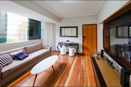 Sala de apartamento à venda com 3 quartos, 105m² em Buritis, Belo Horizonte