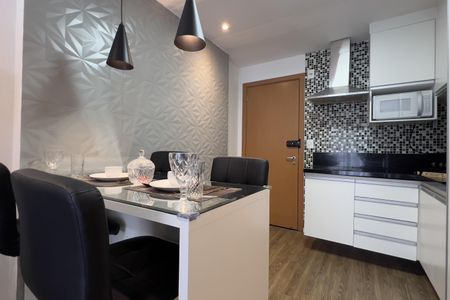 Studio à venda com 37m², 1 quarto e 1 vagaCozinha