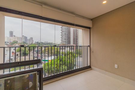 Varanda de kitnet/studio para alugar com 1 quarto, 27m² em Perdizes, São Paulo