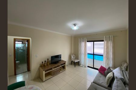 Sala de apartamento para alugar com 2 quartos, 65m² em Guilhermina, Praia Grande