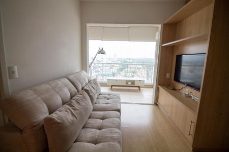 Sala de apartamento à venda com 1 quarto, 50m² em Jardim Aeroporto, São Paulo