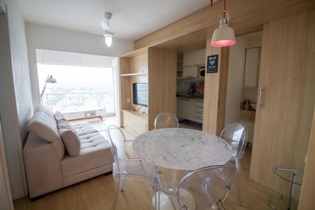Sala de apartamento à venda com 1 quarto, 50m² em Jardim Aeroporto, São Paulo