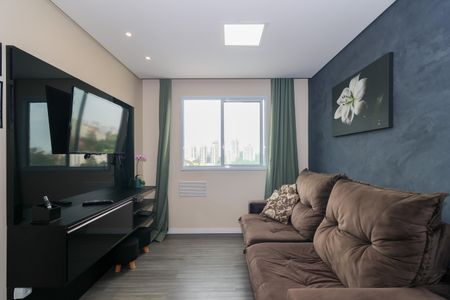 Sala de apartamento à venda com 2 quartos, 40m² em Paraíso do Morumbi, São Paulo