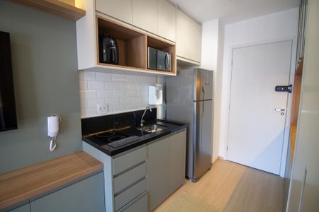 Studio para alugar com 25m², 1 quarto e sem vagaCozinha