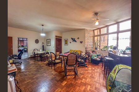 Sala de apartamento à venda com 3 quartos, 130m² em Laranjeiras, Rio de Janeiro