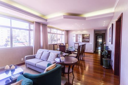 Sala 2 de apartamento à venda com 4 quartos, 280m² em Anchieta, Belo Horizonte