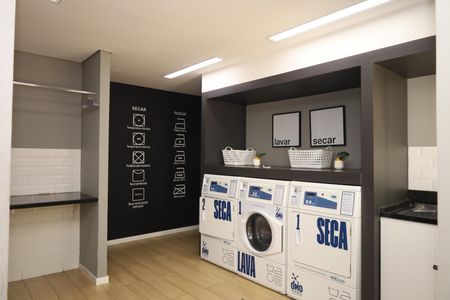 Apartamento à venda com 37m², 2 quartos e sem vagaÁrea comum - Lavanderia