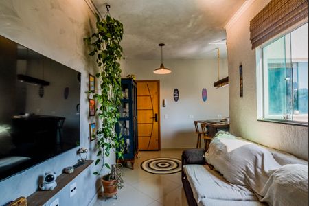 Sala de apartamento à venda com 2 quartos, 90m² em Vila Alice, Santo André