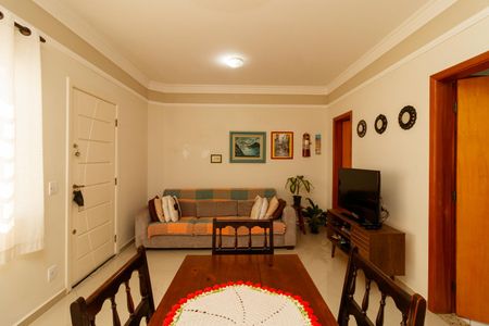 Sala de casa de condomínio à venda com 3 quartos, 152m² em Vila Isolina Mazzei, São Paulo