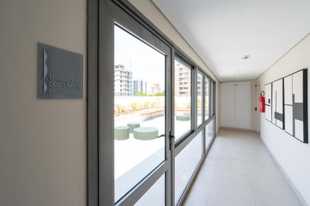 Studio à venda com 26m², 1 quarto e sem vagaTerraço