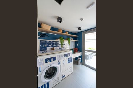 Studio à venda com 26m², 1 quarto e sem vagaLavanderia