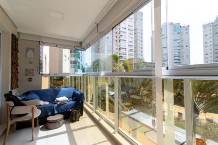 Varanda de apartamento à venda com 3 quartos, 106m² em Fazenda São Quirino, Campinas