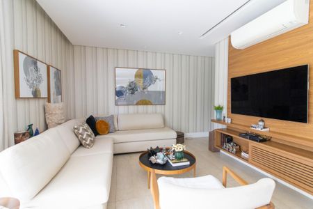 Sala de apartamento à venda com 3 quartos, 106m² em Fazenda São Quirino, Campinas