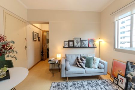 Sala de apartamento para alugar com 1 quarto, 38m² em Consolação, São Paulo