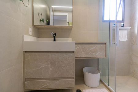 Apartamento à venda com 114m², 3 quartos e 2 vagasBanheiro da Suíte 1