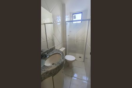 Banheiro da Suíte de apartamento para alugar com 3 quartos, 95m² em Santa Branca, Belo Horizonte