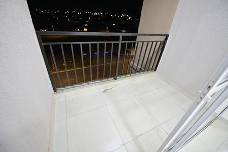 Varanda da Sala de apartamento para alugar com 2 quartos, 44m² em Setor Conde dos Arcos - Complemento, Goiânia