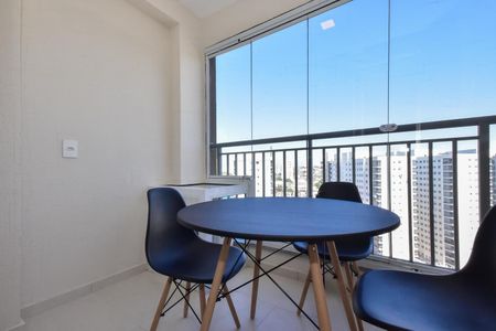 Studio à venda com 25m², 1 quarto e sem vagaVaranda