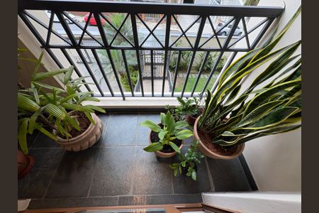 Sacada de apartamento à venda com 3 quartos, 97m² em Jardim Bela Vista, Santo André