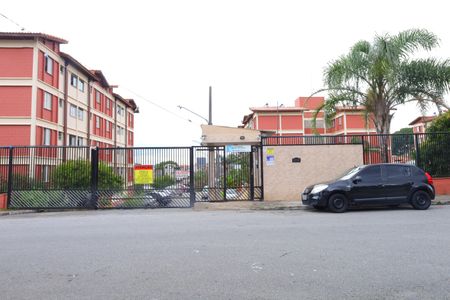 Apartamento para alugar com 45m², 2 quartos e 1 vagaFachada do condomínio - Placa instalada na fachada do condomínio - Código da placa: JHAR-472