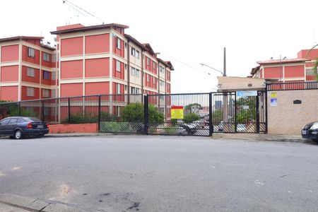 Apartamento para alugar com 45m², 2 quartos e 1 vagaFachada do condomínio - Placa instalada na fachada do condomínio - Código da placa: JHAR-472