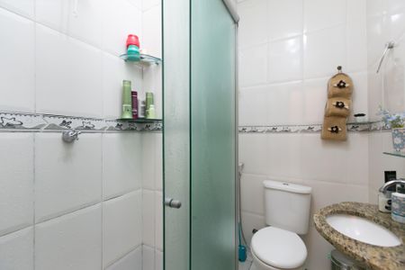 Casa de condomínio à venda com 72m², 2 quartos e 1 vagaBanheiro 