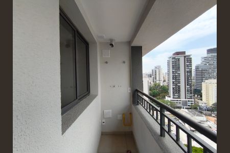 Apartamento à venda com 27m², 1 quarto e sem vagaVaranda