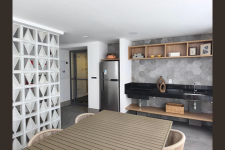 Apartamento à venda com 27m², 1 quarto e sem vagaÁrea Gourmet