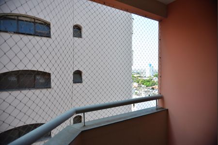 Varanda da Sala de apartamento para alugar com 1 quarto, 60m² em Vila Alzira, Santo André