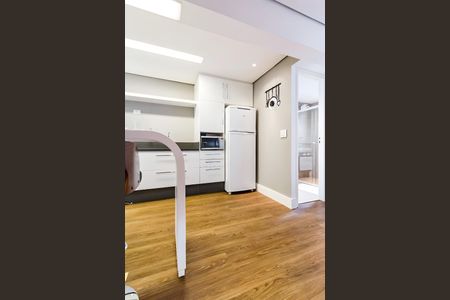 Sala/Cozinha de kitnet/studio para alugar com 1 quarto, 44m² em Paraíso, São Paulo