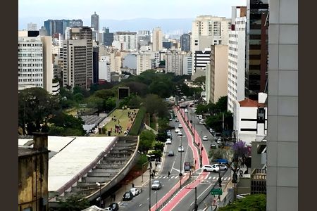 Vista do Quarto de kitnet/studio para alugar com 1 quarto, 44m² em Paraíso, São Paulo