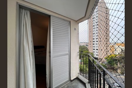 Apartamento à venda com 62m², 2 quartos e 1 vagaVaranda do quarto 2