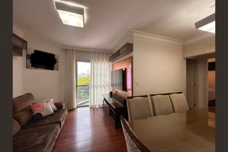 Sala de apartamento à venda com 2 quartos, 62m² em Vila Mangalot, São Paulo