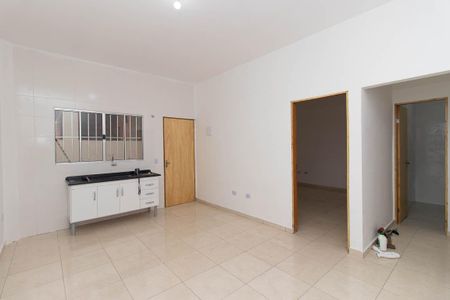 Sala/Cozinha de apartamento para alugar com 1 quarto, 49m² em Jardim Palmira, Guarulhos