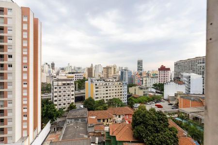 Vista da Varanda da Sala de apartamento para alugar com 1 quarto, 80m² em Santa Ifigênia, São Paulo