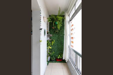 Varanda da Sala de apartamento para alugar com 1 quarto, 80m² em Santa Ifigênia, São Paulo