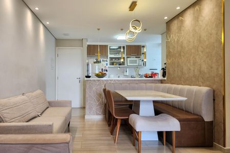 Sala de apartamento à venda com 3 quartos, 70m² em Taboão, São Bernardo do Campo